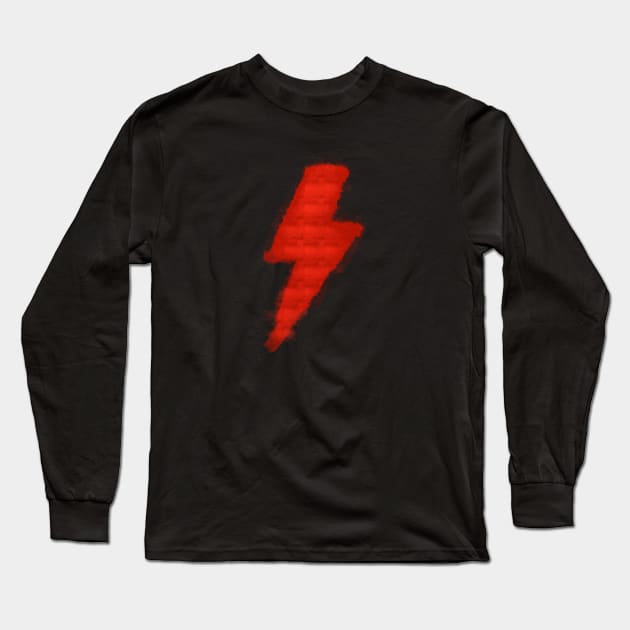 lightning Long Sleeve T-Shirt by manuvila